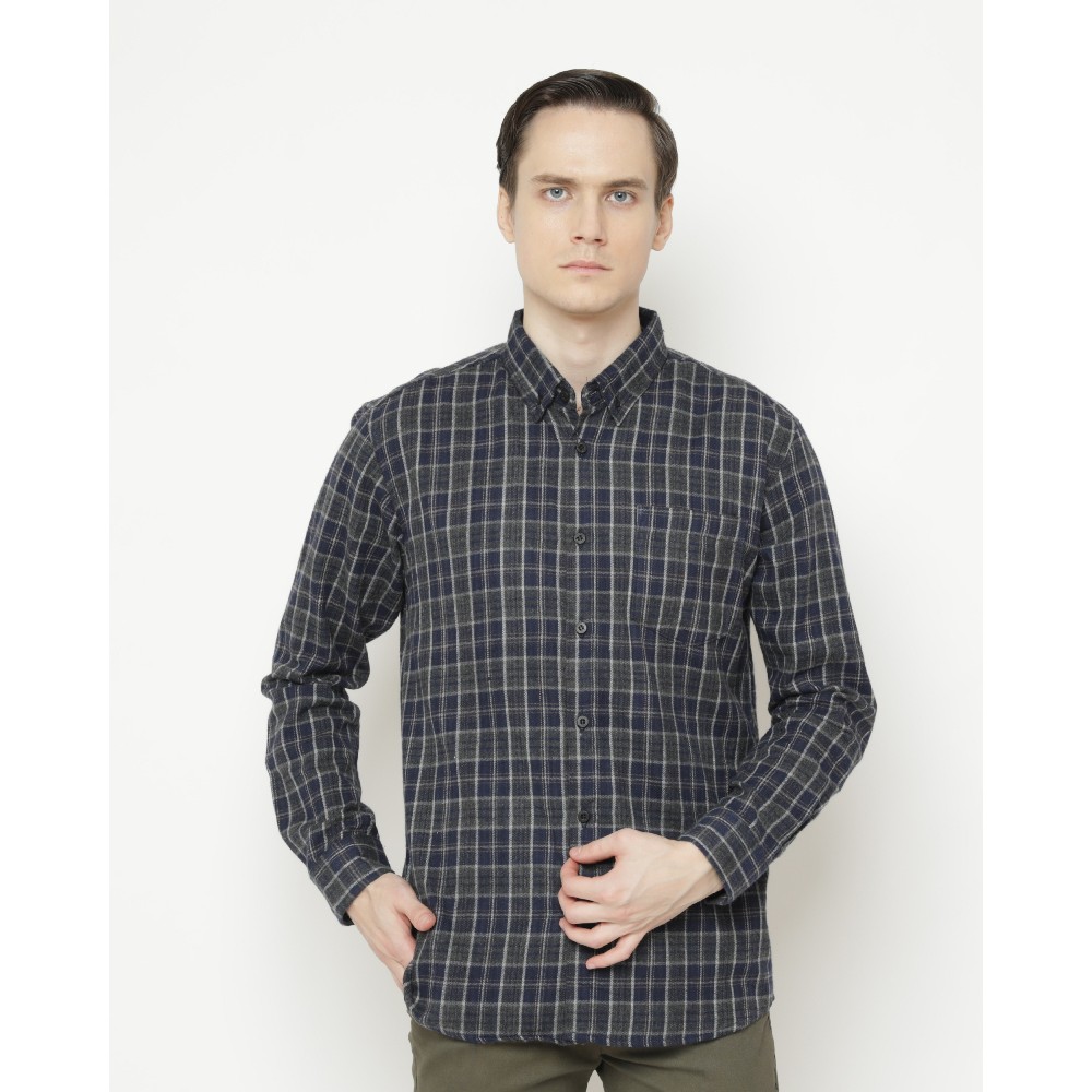 

Erigo Flannel Lof Navy