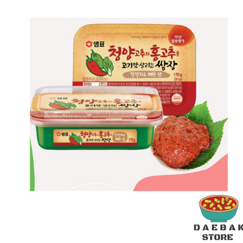 

Sempio Korean Ssamjang 170g - Soybean Paste For Bbq