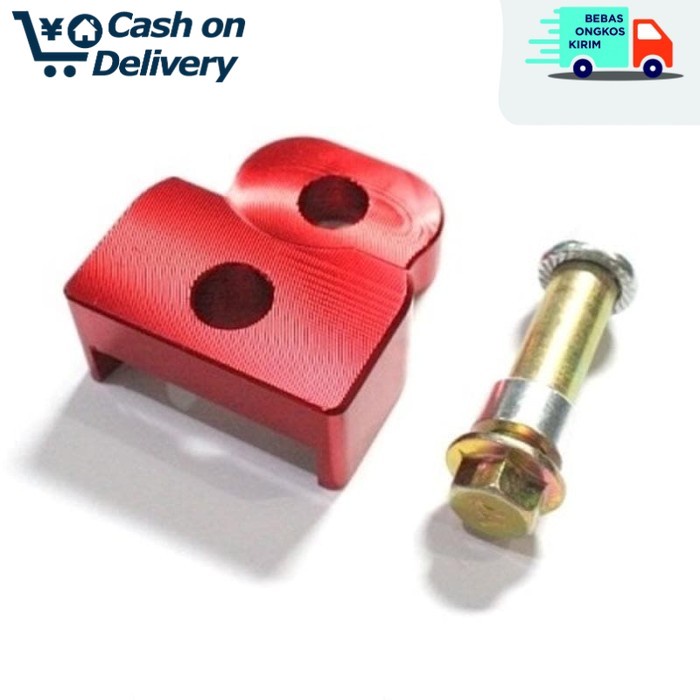COD MERAH Peninggi Shock Belakang Motor Matic Absober Metik Beat DLL