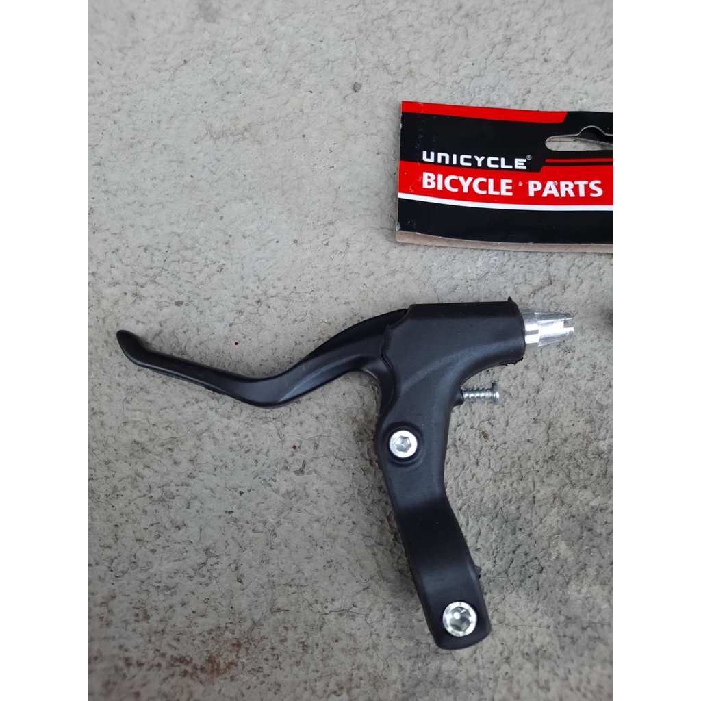 TERMURAH!!! Handle Rem Sepeda / UNICYCLE Setengah Alloy / Hitam / Relpict