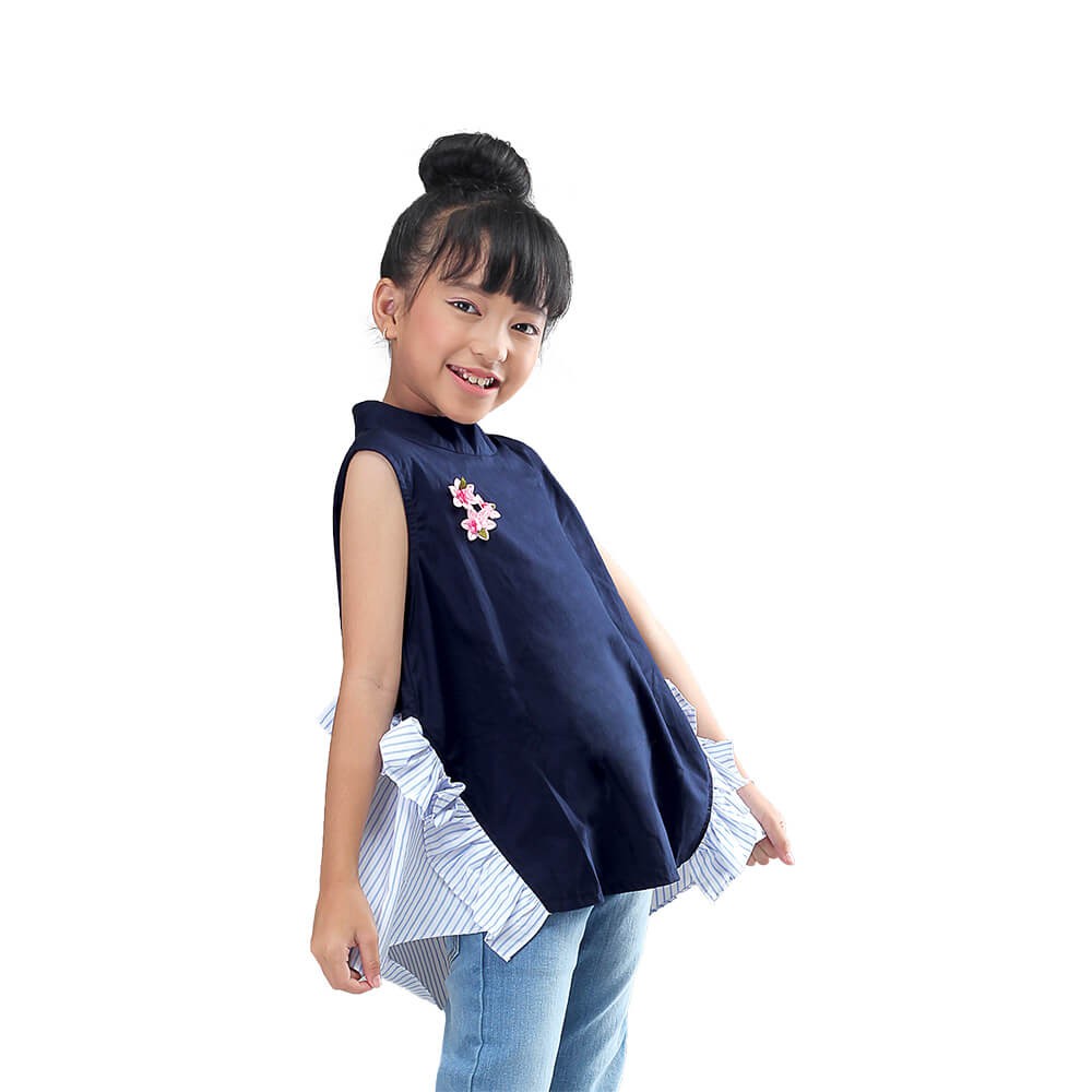 Girl Dress Atasan Kasual Anak Perempuan - IRA 442 /High Quality