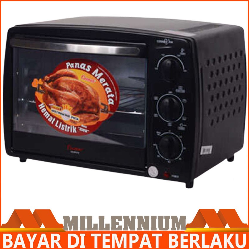 Oven Cosmos CO 9919R Oven Listrik Cosmos 19 Liter Low Watt