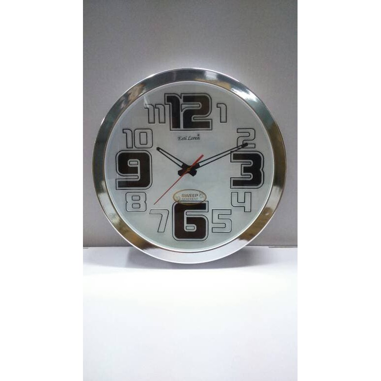 jam dinding esti loren HS 2088 white