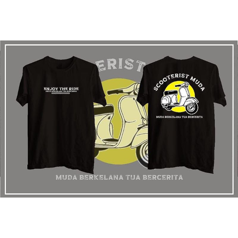 kaos vespa. vespa extreme