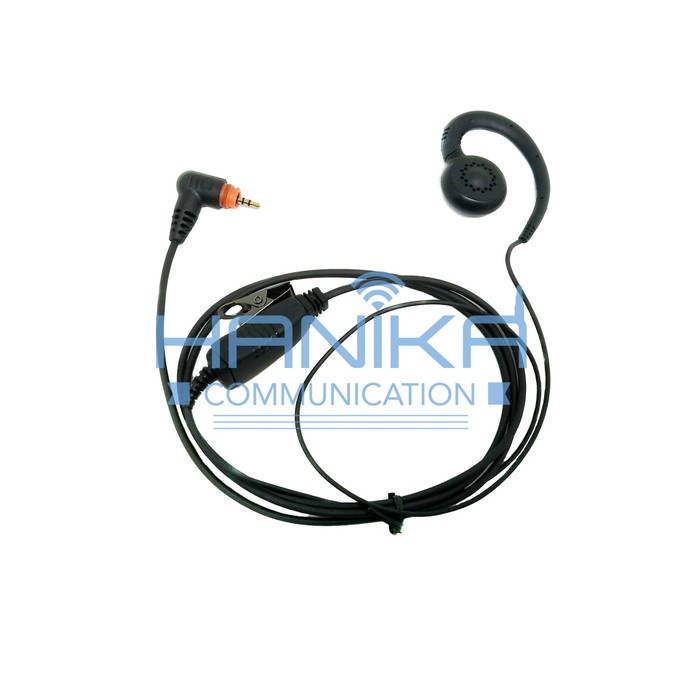 Handsfree Karet Hitam Sl1M Motorola Earmic Earpiece Headset Ht Slim Ready Stok Promo Terbaru