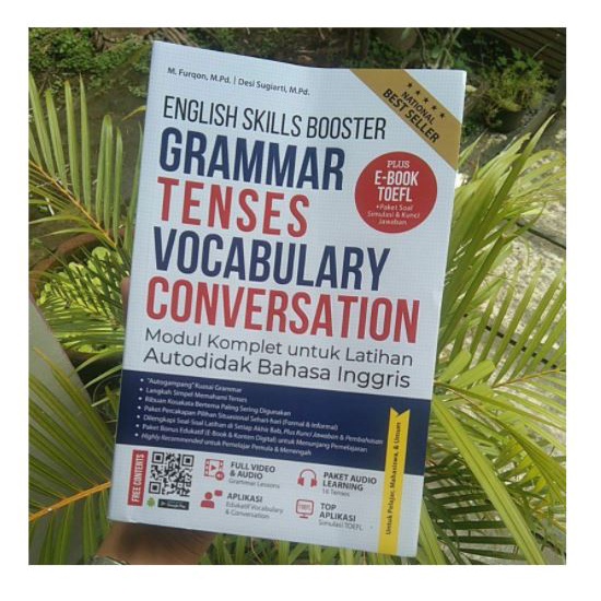 Buku Bahasa Inggris English Skills Booster Grammar, Tenses, Vocabulary
