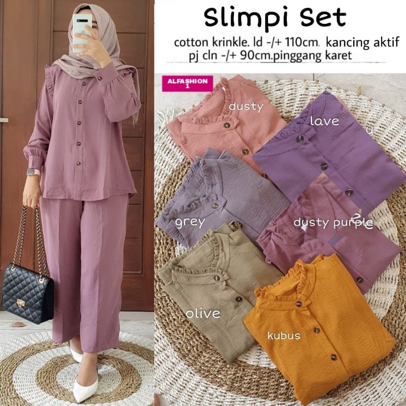 Slimpi set ori alfashion