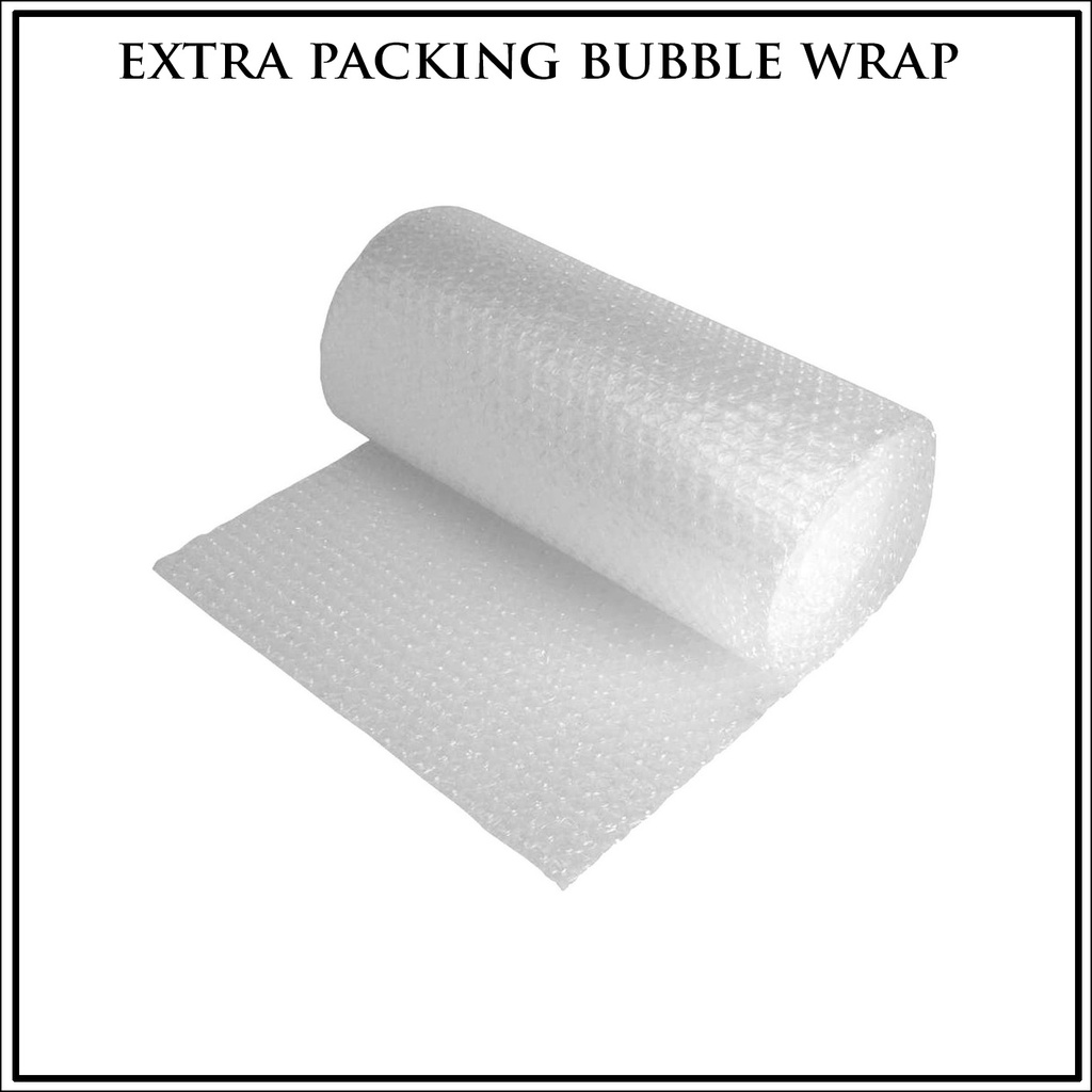 

EXTRA PACKING BUBBLE WRAP/TAMBAHAN PACKING