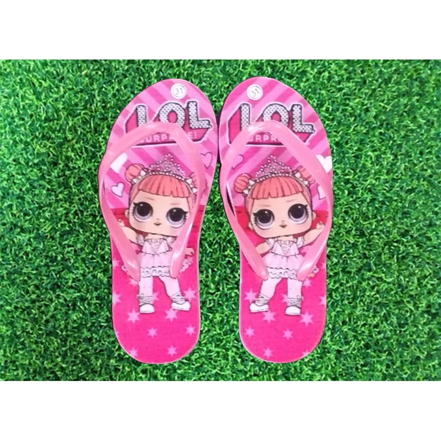 Sandal Jepit Sandal Anak Perempuan Motif Terbaru Animasi