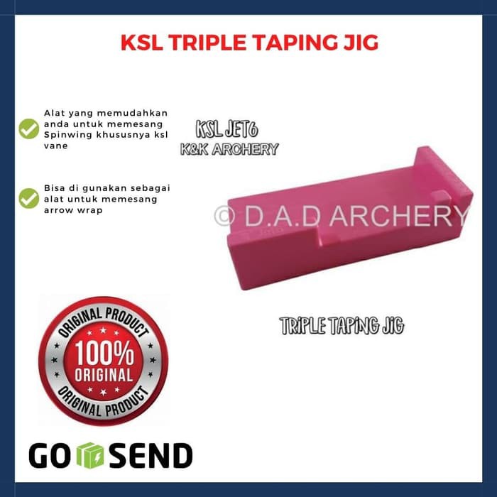 KSL JET6 TAPE JIG / ALAT BANTU PASANG LEM VANES SPINWING