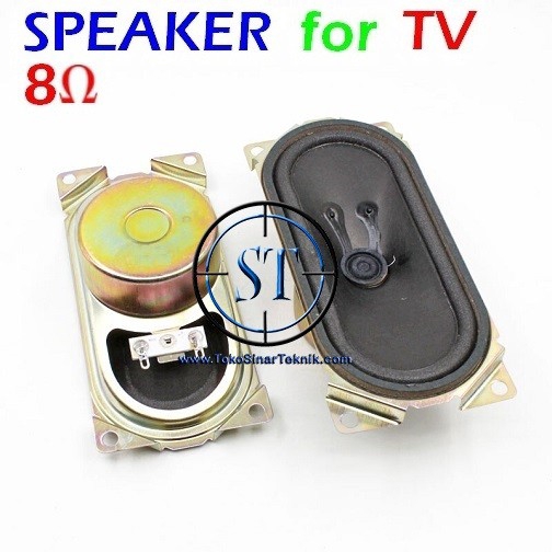 Speaker Internal TV 8R 10W Audio Loudspeaker Magnetik 10 Watt 8 Ohm