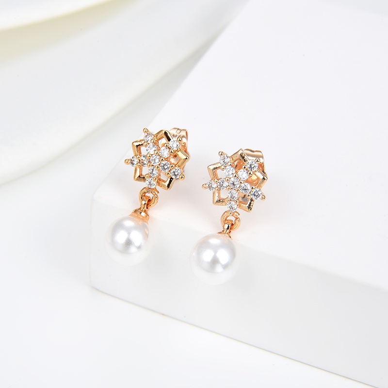 anting titanium wanita emas muda anti karat dewasa tusuk korea asli panjang dan luntur korea style selamanya dewasa 72-80e