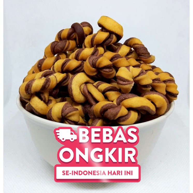 

kue tambang untir-untir/jajanan tradisional/makanan traditional/cemilan snack curah kiloan lebaran