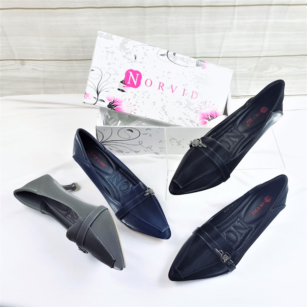 NORVID Sepatu Kitten Heels Formal Casual 0119-31/34