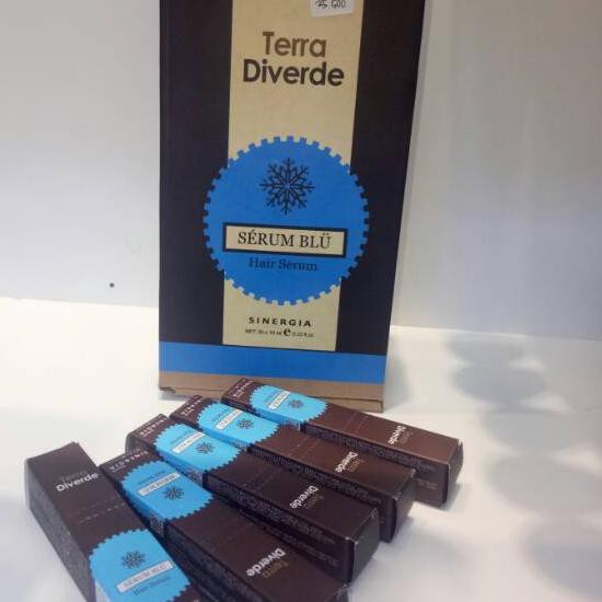 ✺ Terra diverde serum blu hair serum ILVASTO sinergia serum untuk rambut diwarnai ➣