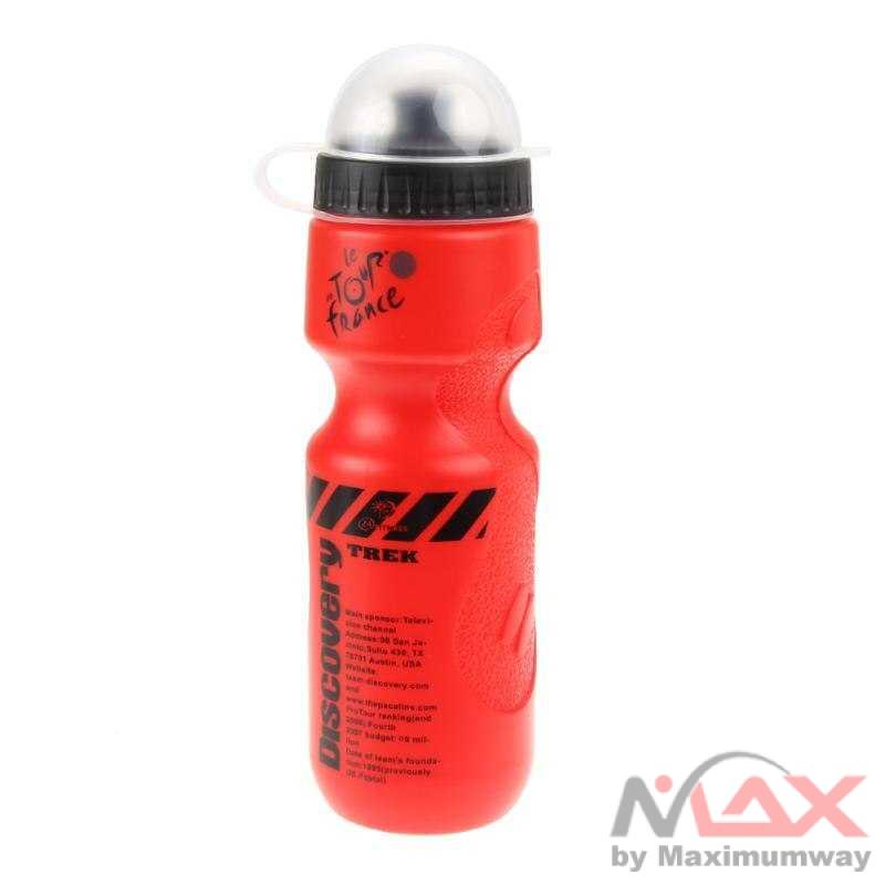 HKPX Discovery Botol Minum Sepeda 650ml Warna Merah aksesoris sepeda elektrik MTB BMX Universal