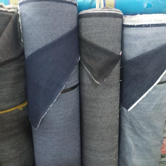 Kain jeans levis meteran. bahan jaket celana jeans