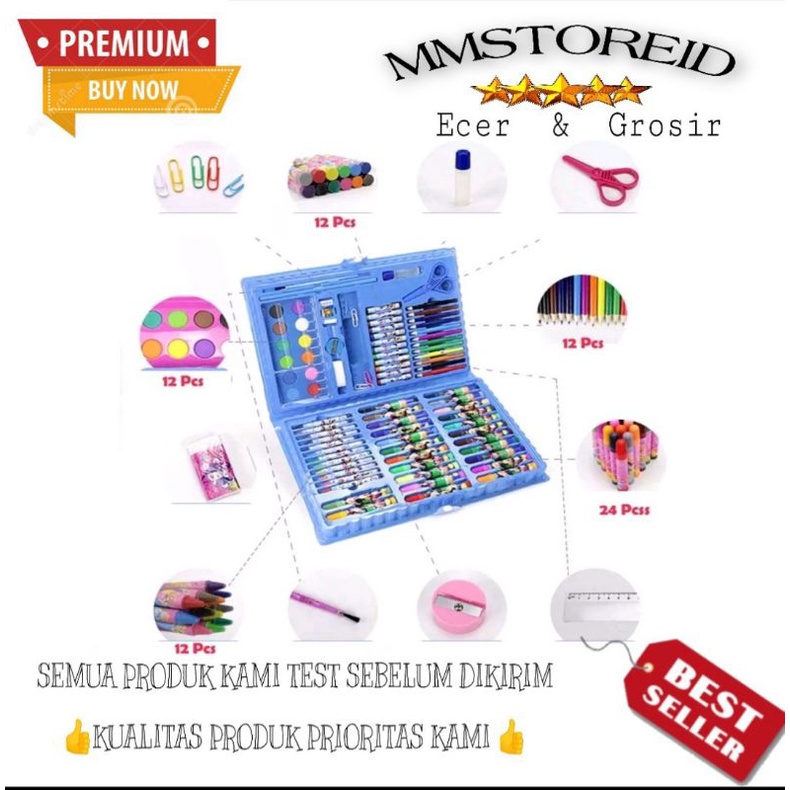 

MM - Pensil Warna 86Pcs In 1 Crayon Anak Art Set Alat Lukis Menggambar Seni Kerajinan Anak
