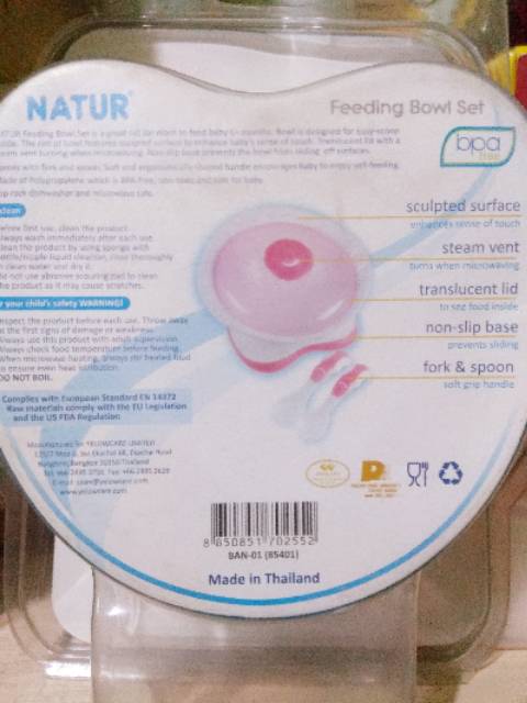 Natur Bowl set ready blue