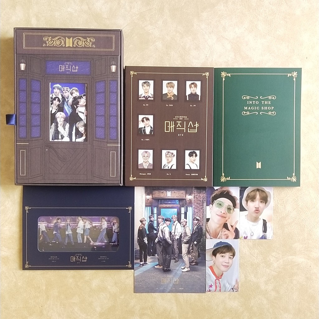 (SHARING) BTS - 5TH MUSTER 2019 MAGIC SHOP DVD