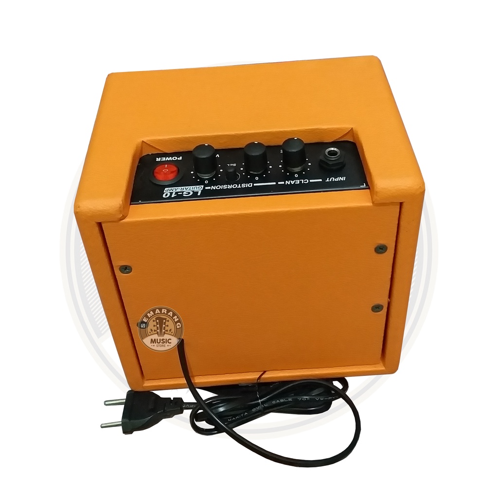 Ampli Gitar Bass Keyboard Speaker 5&quot; inch Amplifier Gitar Clean dan Distorsi Effect Amply Gitar