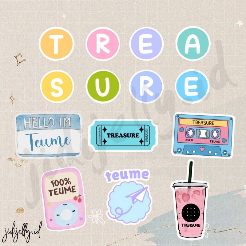 Harga Treasure Sticker Vinyl Terbaru Nov 2025 | BigGo Indonesia