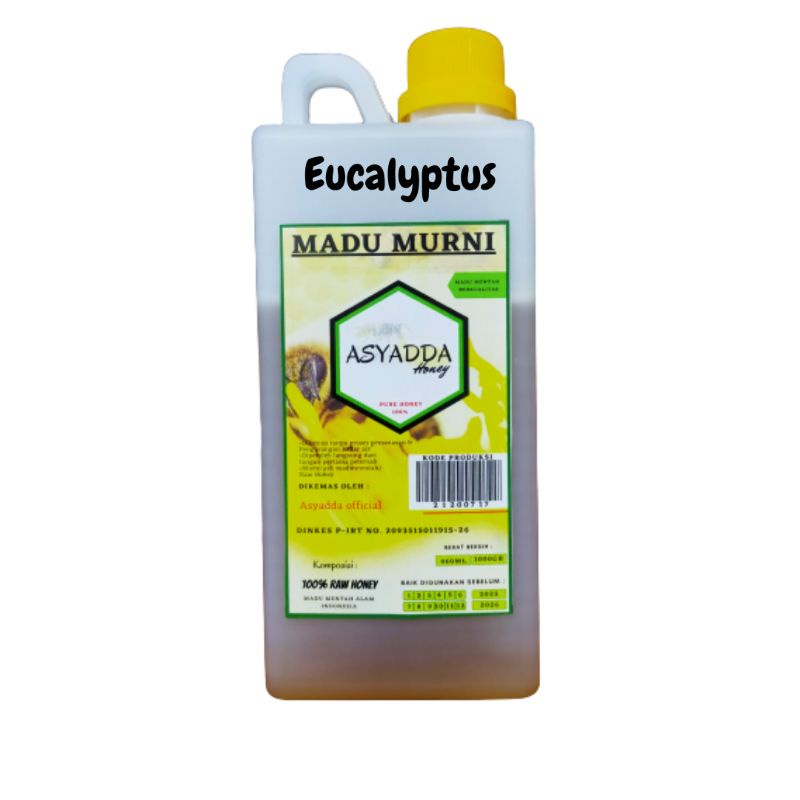 

Madu Murni Asli 1 kg Melifera Kayu putih 1 kg / Raw Honey Sarang Madu Melifera