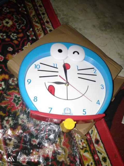 Jam Meja Doraemon / Jam Meja Keropi