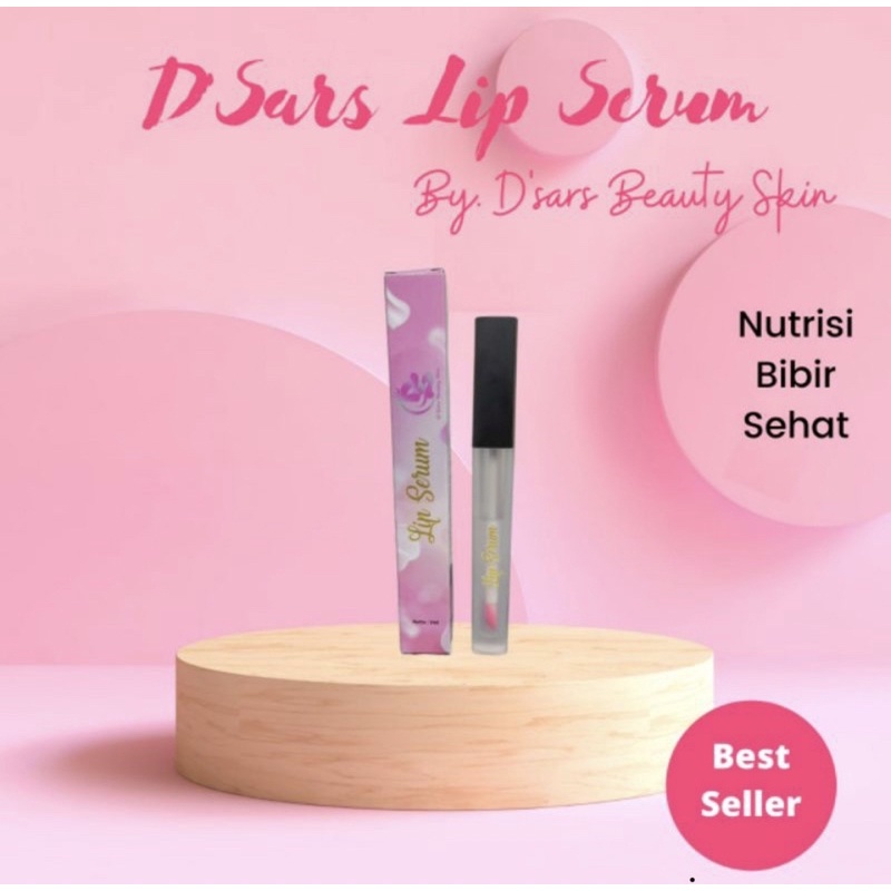D'sars Lip Serum - Nutrisi Bibir Sehat - Lip Serum Viral - Lip Serum BPOM -  Pencerah Bibir