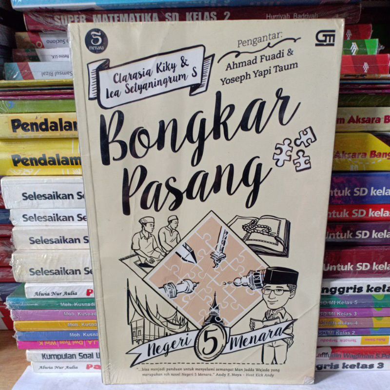 BUKU SASTRA  BONGKAR PASANG NEGERI 5 MENARA