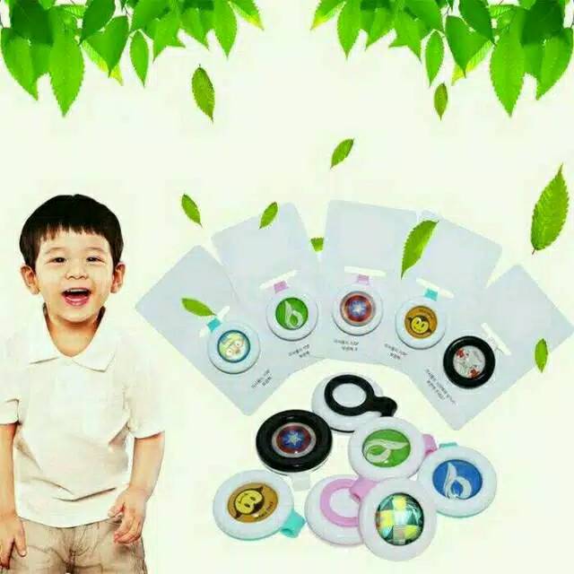 READY BANDUNG PIN ANTI NYAMUK BIKIT GUARD ANTI MOSQUITO CLIP PIN NYAMUK ANAK GELANG NYAMUK