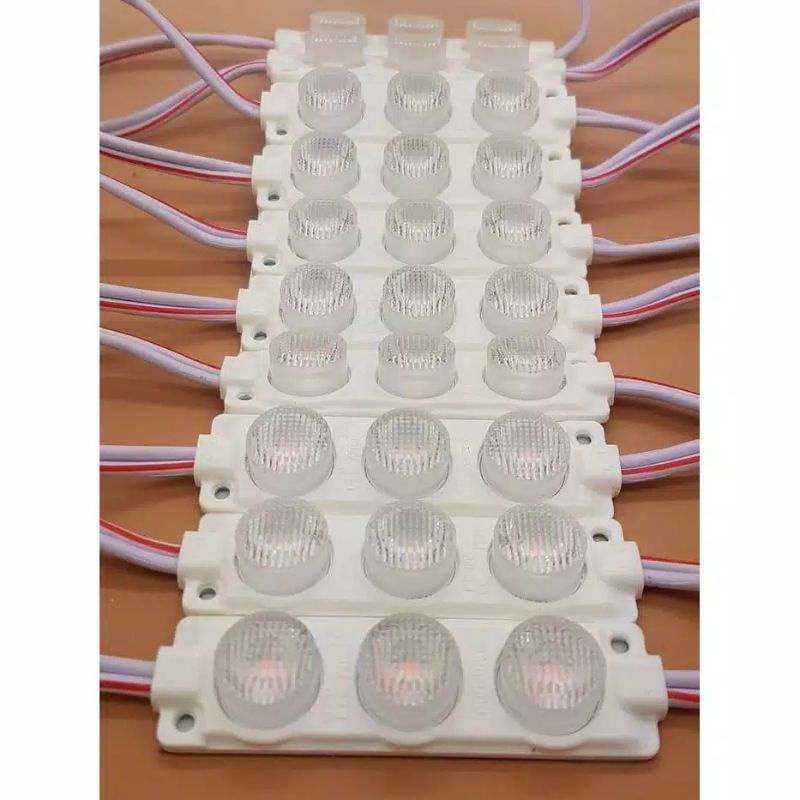 Lanpu Led Modul 3 Mata Smd 12Volt Dan 24Volt Waterproof