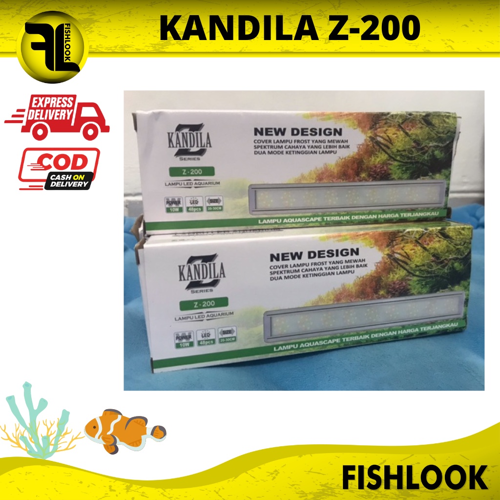 LAMPU KANDILA LED Z200 Z-200 10W AQUARIUM AQUASCAPE