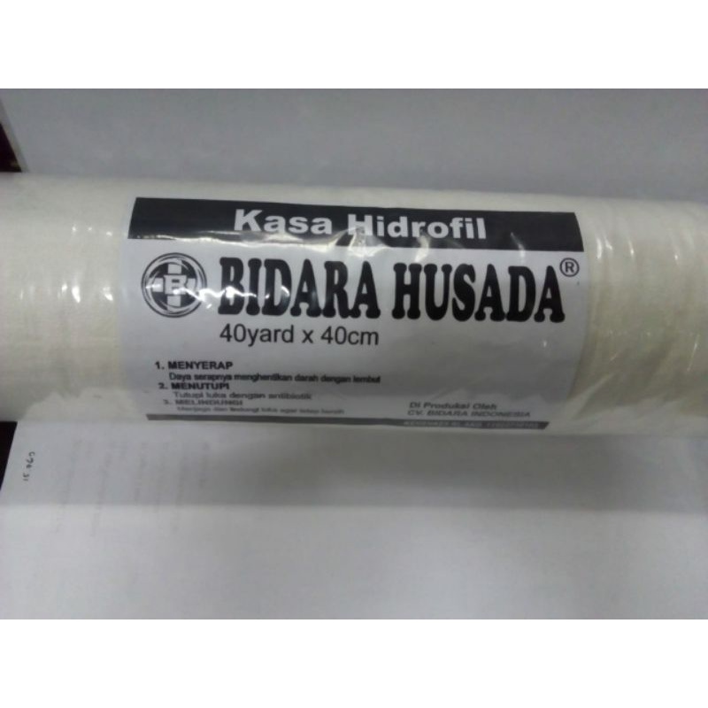 Kasa Hidrofil Bidara Husada 40yard × 40cm