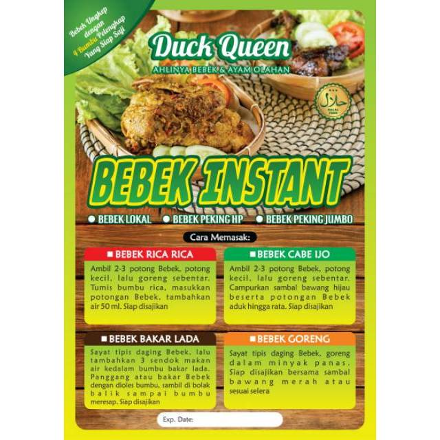 Bebek Instan Duck Queen Murah Enak Halal Shopee Indonesia