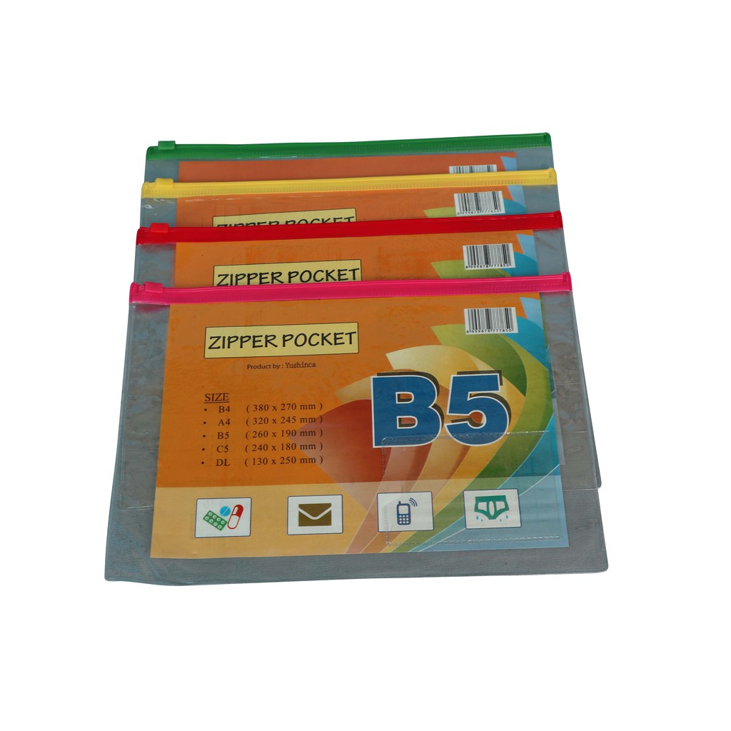 

Zipper Pocket B5