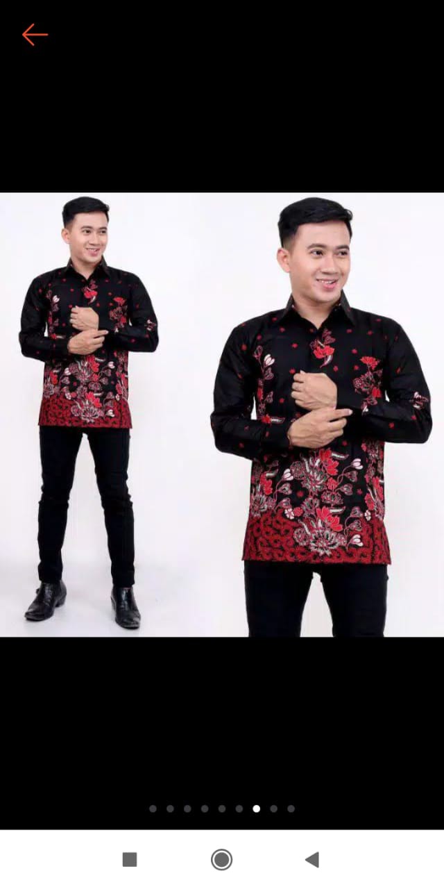 Batik Couple Keluarga Sania Ruffle Ori Ndoro Jowi Dnt