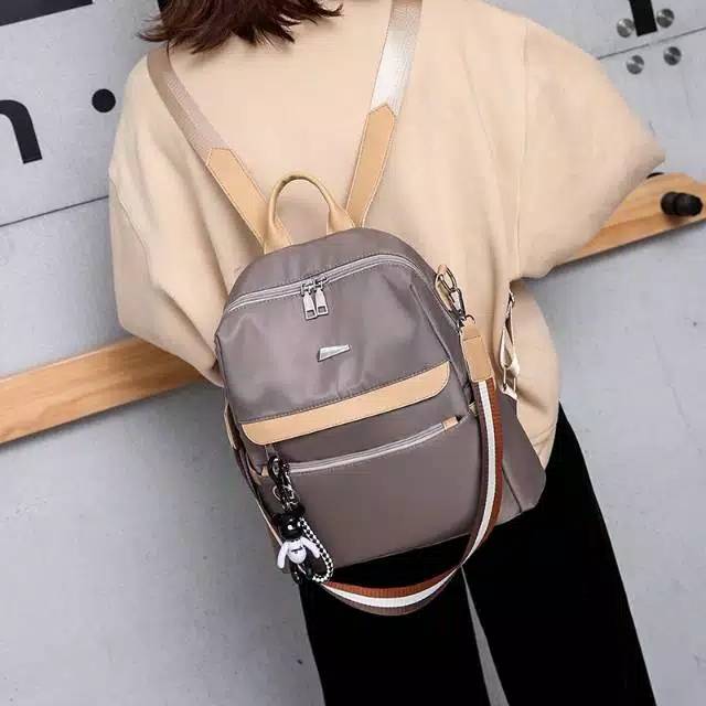 ANSEL WANITA BURBERRY TYPE JC TW 9332 8802 GC Tas Wanita Ransel P GAYA BARU KERJA CEWEK SANTAI P1D3