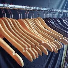 Hanger Kayu Dewasa natural /perpcs