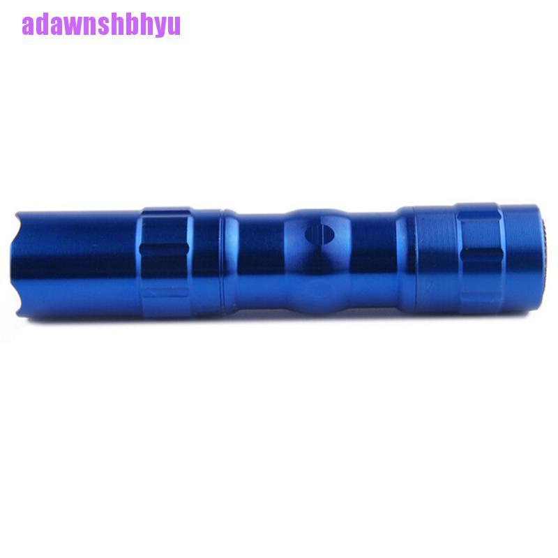 (adawnshbhyu) Senter Led Mini Portable Anti Air Bahan Aluminum