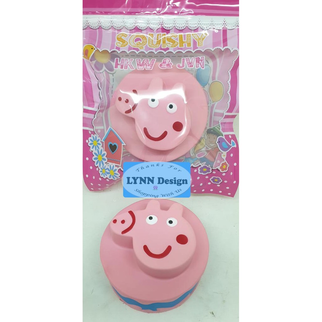 Squishy Peppa Pig Babi_Hadiah Ulang Tahun Anak