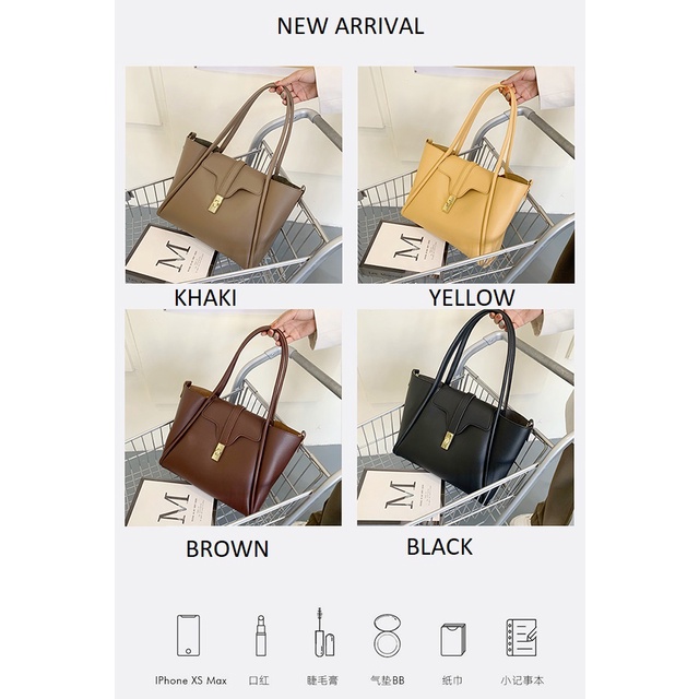 (2PC BISA IKG)GTBI998876561  New arrival  !!! Tas Tote Bag  Wanita Import Premium +WALLET