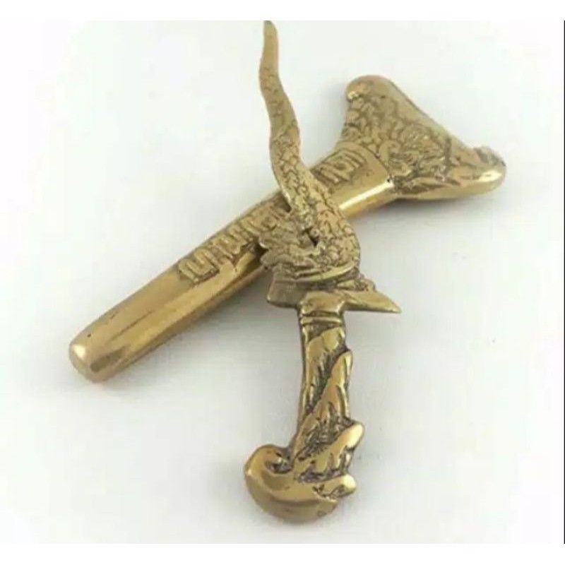 Pusaka Keris Nogo Sosro Naga Sasra Mini Kuningan