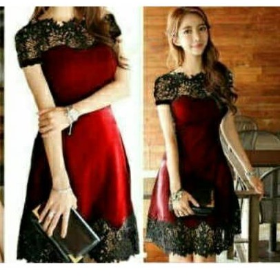 FWG -  DRESS MOLLY / DRESS WANITA TERBARU / DRESS CASUAL WANITA / DRESS KOREA / DRESS