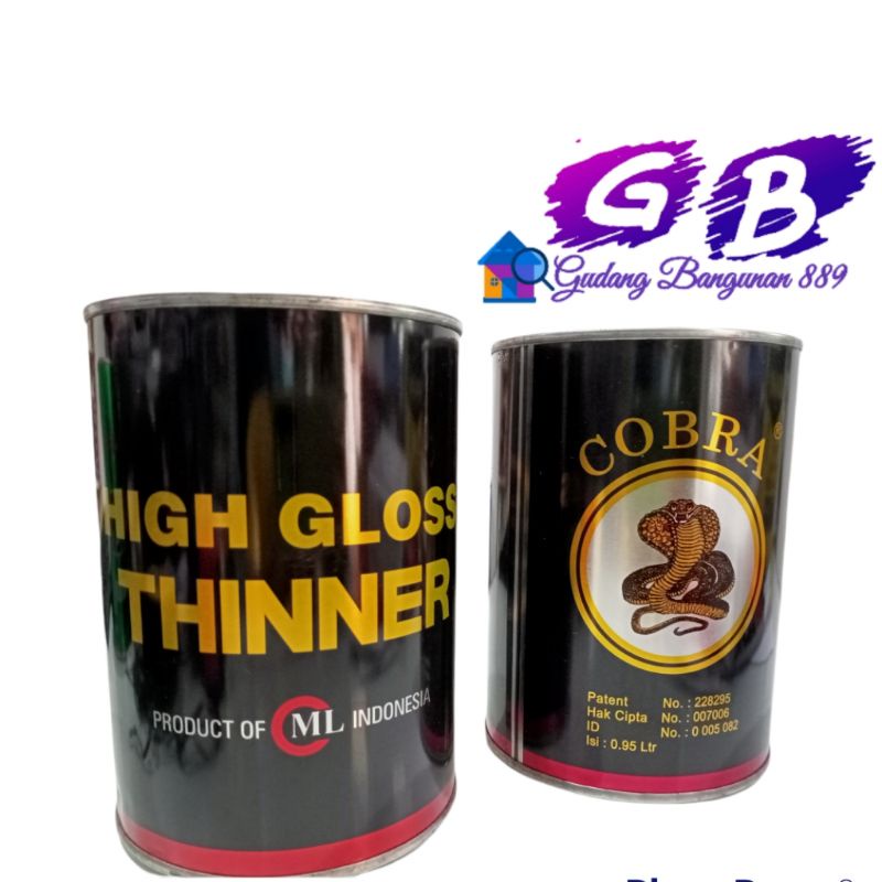 

THINNER COBRA SPECIAL HIGH GLOSS 1 LITER