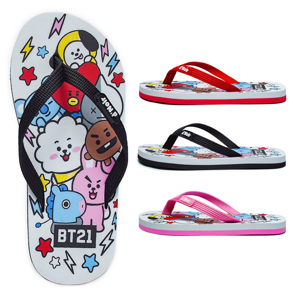 Sandal Anak Perempuan BT21 Terbaru