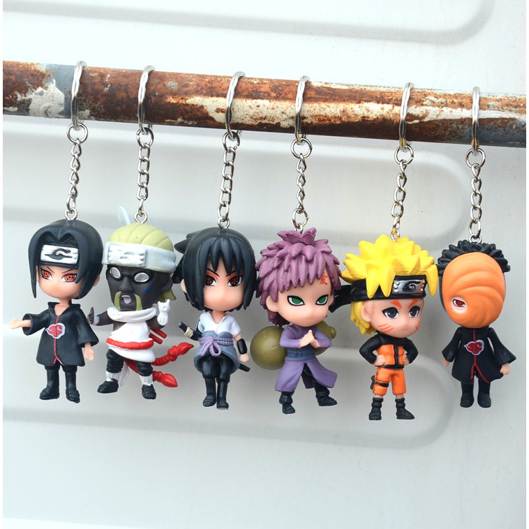 Gantungan Kunci Bentuk  Boneka  Naruto Custard Shopee 