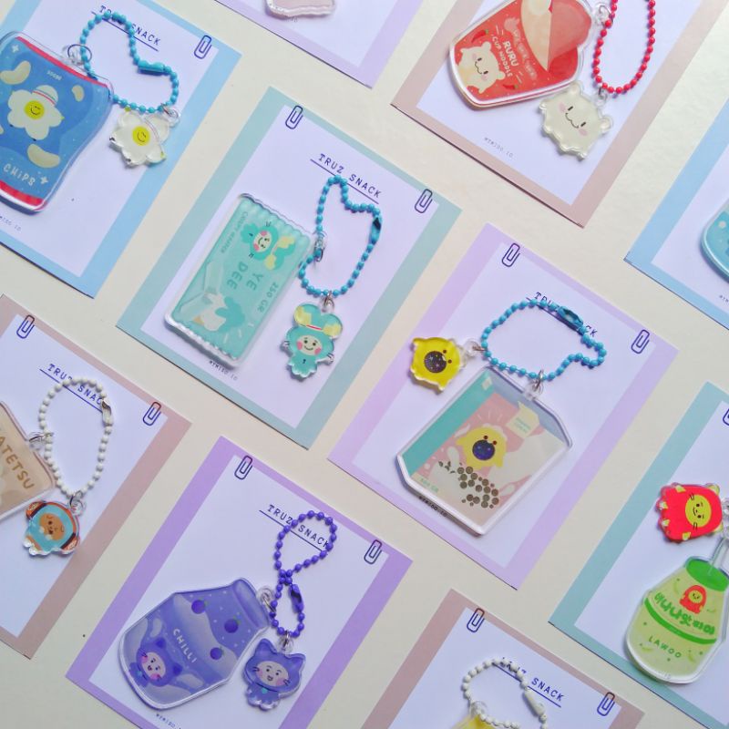 [mymiso] Griptok dan Keychain Truz Snack || Popsocket Treasure Truz