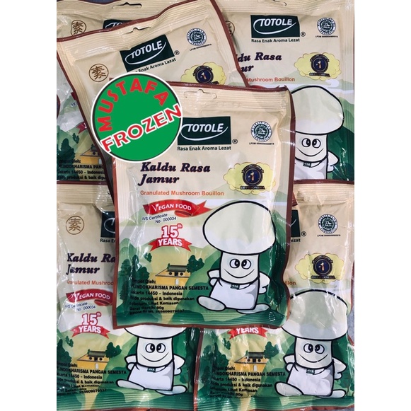 

Totole Kaldu Jamur 80gr