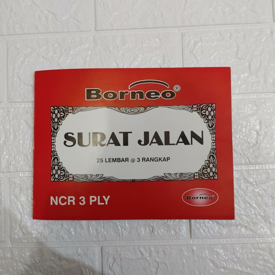 

SURAT JALAN NCR B3 3PLY BORNEO PACK - SJ0B0001